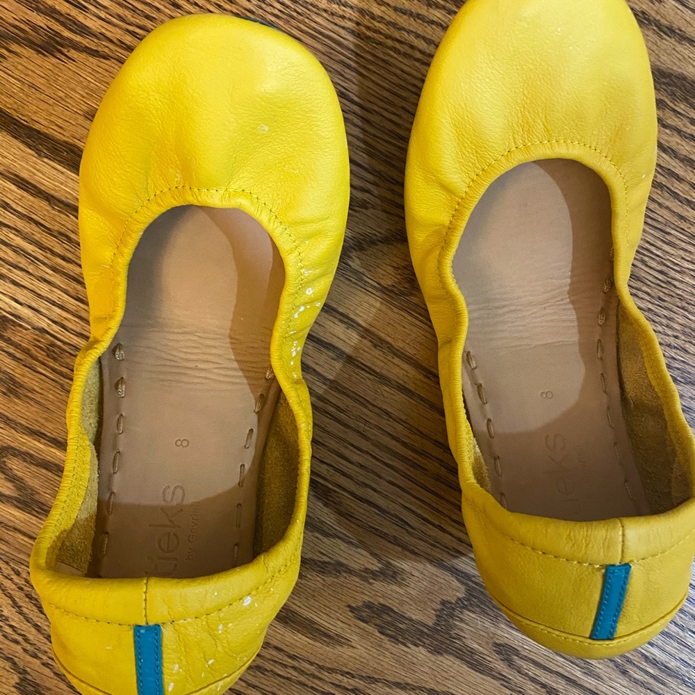 Tieks - Yellow - Size 8